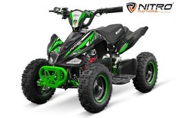 NITRO MOTORS 1000W Eco mini Kinder Quad Python Sport 6 Zoll Offroad Grün Produktbild