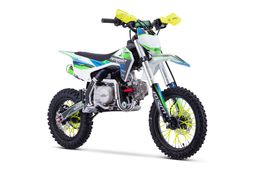 Pitbike Crossbike Dorado DT125 4T 14|12 Zoll 4G Automatik Motocross Offroad Blau Produktbild