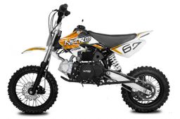 Pitbike Storm V2 125ccm Nitro Dirtbike 14|12 Zoll Automatik Offroad Orange Produktbild