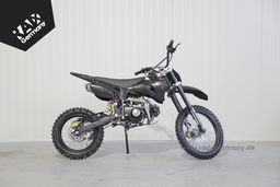 Pitbike  Dirtbike 125ccm Schaltung KXD DB 608 17|14 Zoll Offroad Grün Produktbild