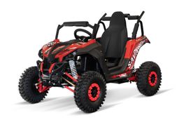 NITRO MOTORS 1200W Eco midi Kinder Buggy UTV Savana V2 6-Zoll Offroad Rot Produktbild