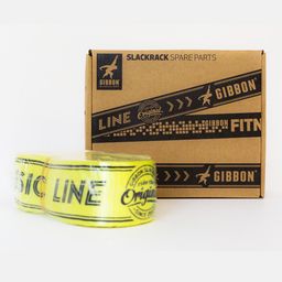 Gibbon Slackrack Webbing Classic Line Gelb Produktbild