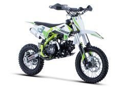 Pitbike Crossbike Zuumav S3 125ccm 14|12 Zoll 4G Manuell Offroad Grün Produktbild