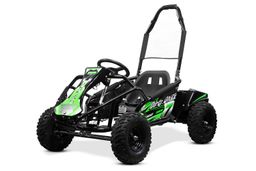 Nitro Motors Eco GoKid Dirty 1000W 48V 6 Zoll Kinderbuggy Offroad Grün Produktbild