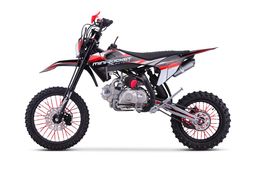 Pitbike Crossbike Dorado DT125 4T 17|14 Zoll 4G Manuell Enduro Motocross Offroad Schwarz Produktbild