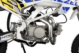 NITRO MOTORS 125ccm Dirtbike DRIZZEL UX URX 14/12 Zoll Kick Start Offroad Produktbild