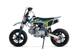 NITRO Motors 125ccm Pitbike Dirtbike CHILLY UX URX 12/12 Kick und E-Start Offroad Produktbild