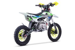 Pitbike Crossbike Dorado DT125 4T 14|12 Zoll 4G Automatik Motocross Offroad Blau Produktbild