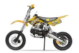 NITRO MOTORS M14 125ccm midi Kinder Dirtbike NXD Sport 14/12 Zoll Offroad Orange Produktbild