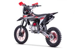 Pitbike Crossbike Dorado DT125 4T 17|14 Zoll 4G Manuell Enduro Motocross Offroad Schwarz Produktbild