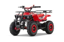 NITRO MOTORS 49ccm mini Kinder Quad Dusty Snowy-Profile L Sport 6-Zoll Offroad Rot Produktbild
