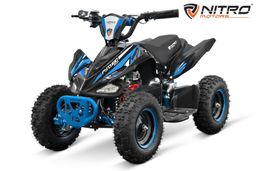 NITRO MOTORS 1000W Eco mini Kinder Quad Python Sport 6 Zoll Offroad Blau Produktbild