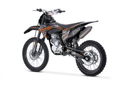 Pitbike Dirtbike MiniRocket PitStar II 250ccm 21|18 Zoll 4-Tak 5-Gang Offroad Orange Produktbild