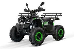 NITRO MOTORS 200ccm maxi Kinder Quad Reptile RS10 CVT Platin Offroad Grün Produktbild