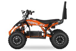 Nitro Motors Replay Eco Quad 1000W 48V 6-Zoll Snowy-Profile Offroad Orange Produktbild