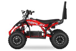 Nitro Motors Replay Eco Quad 1000W 48V 6-Zoll Snowy-Profile Offroad Rot Produktbild