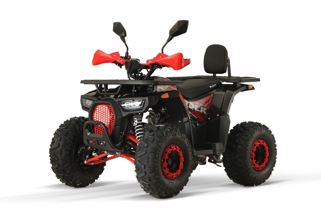 NITRO MOTORS 125ccm midi Kinder Quad Dustrider RS8-3G Sport 8-Zoll Offroad Schwarz-rot Produktbild