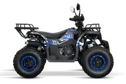 NITRO MOTORS 200ccm maxi Kinder Quad Reptile RS10 CVT Platin Offroad Blau Produktbild