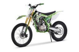 Pitbike Vollcross MiniRocket PitRock 250ccm 5-Gang 21|18 Zoll Offroad Grün Produktbild