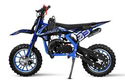 Nitro Motors Fossa 49ccm Pullstart Dirtbike 10 Zoll Crossbike Blau Produktbild