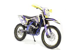 ALFARAD A8 AF350G 300ccm 4-Takt Cross Dirtbike 21/18 25PS Offroad Blau Produktbild