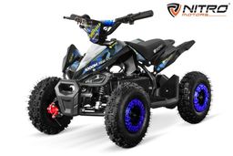 Nitro Motors Python Deluxe Eco mini Quad 1000W 48V Offroad Blau Produktbild