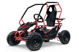 NITRO MOTORS 1000W Eco midi Kinder Buggy Crosser PRM 6 Zoll Offroad Rot Produktbild