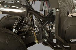 Quad ATV Toronto Deluxe Carbon 125ccm 7-Zoll Alufelgen Automatik Offroad Produktbild