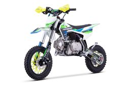 Pitbike Crossbike Dorado DT90 4T 12|10 Zoll 4G Automatik Motocross Offroad Blau Produktbild