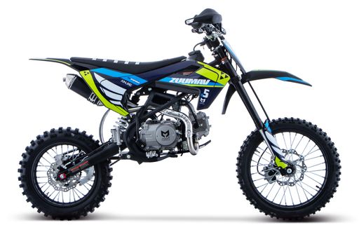 Pitbike Dirtbike Zuumav S5 125ccm 17|14 Zoll 4-Takt Offroad