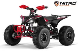 NITRO MOTORS 1000W 48V Eco midi Kinder Quad Replay Sport 8 Zoll Offroad Rot Produktbild