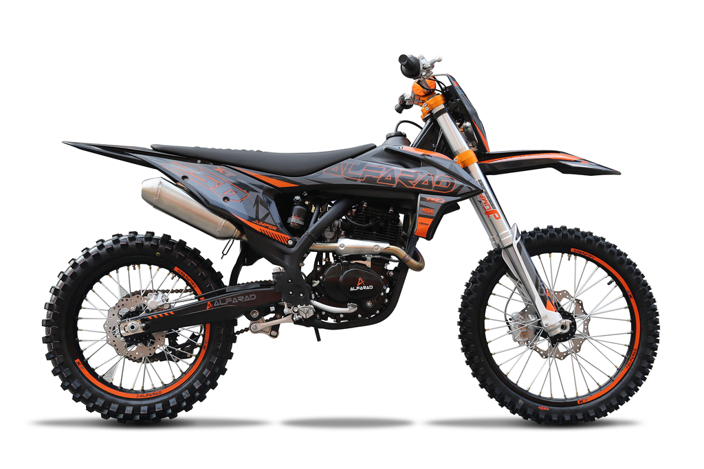 ALFARAD X7 250ccm 4-Takt 21|18 Zoll 20PS Pitbike Dirtbike Vollcross Offroad Produktbild