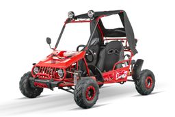 NITRO MOTOR Midi Buggy 125ccm 3-Gang Semi-Automatik mit RG Offroad Rot Produktbild