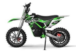 NITRO MOTORS 550W Eco mini Kinder Dirtbike Gazelle Lithium DLX 10 Zoll Grün Produktbild