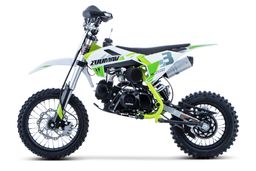 Pitbike Crossbike Zuumav S3 125ccm 14|12 Zoll 4G Manuell Offroad Grün Produktbild