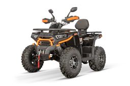 NITRO MOTORS 230ccm maxi Quad Tricia CVT RS10 Platin inkl. Seilwinde Offroad Produktbild