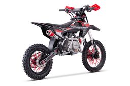 Pitbike Crossbike Dorado DK125 4T 14|12 Zoll 4G Halbautomatik Motocross Offroad Produktbild