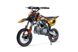 NITRO Motors 125ccm Pitbike Dirtbike DRIZZEL UX URX 14|12 Zoll Kick Start Offroad Orange Produktbild