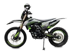 ALFARAD T7 250ccm 4-Takt Pitbike Dirtbike 21|18 Vollcross Schaltung Offroad Grün Produktbild