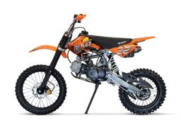 NITRO MOTORS 125ccm midi Kinder Dirtbike A17 NXD Sport 17/14 Zoll Offroad Orange Produktbild