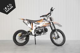 Pitbike 125ccm KXD Dirtbike DB 612 PRO 17|14 Zoll Kickstart only Schaltung Offroad Orange Produktbild