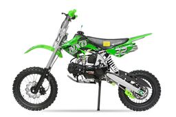 NITRO MOTORS M14 125ccm midi Kinder Dirtbike NXD Sport 14/12 Zoll Offroad Grün Produktbild