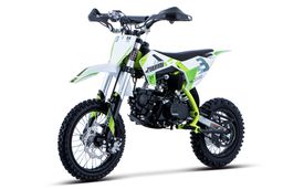 Pitbike Crossbike Zuumav S3 125ccm 14|12 Zoll 4G Manuell Offroad Grün Produktbild