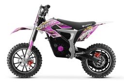 NITRO MOTORS 550W Eco mini Kinder Dirtbike Gepard DLX 10 Pink Produktbild