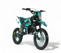 KXD ADLER DB 612 140ccm E+K 17|14 Zoll Pitbike Dirtbike Offroad Türkis Produktbild