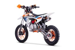 Pitbike Crossbike Dorado DT125 4T 14|12 Zoll 4G Automatik Motocross Offroad Orange Produktbild