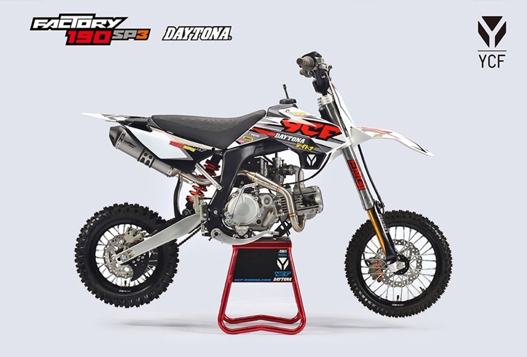 YCF FACTORY 190 SP3 DAYTONA ANIMA Pitbike Dirtbike Offroad Produktbild