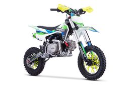 Pitbike Crossbike Dorado DT90 4T 12|10 Zoll 4G Automatik Motocross Offroad Blau Produktbild