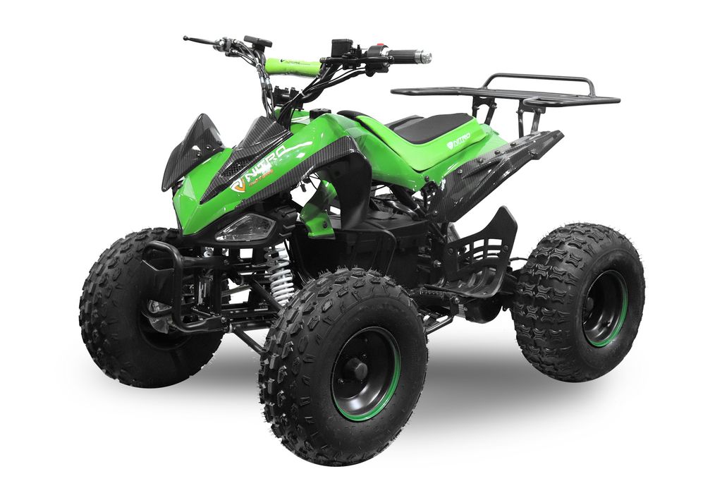 NITRO 1000W Eco midi Quad Speedy Sport 8-Zoll 48V 20Ah Offroad Grün Produktbild