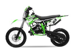 NITRO Motors 2-Takt 50ccm NRG50 14|12 Zoll Dirtbike Automatik Offroad Grün Produktbild